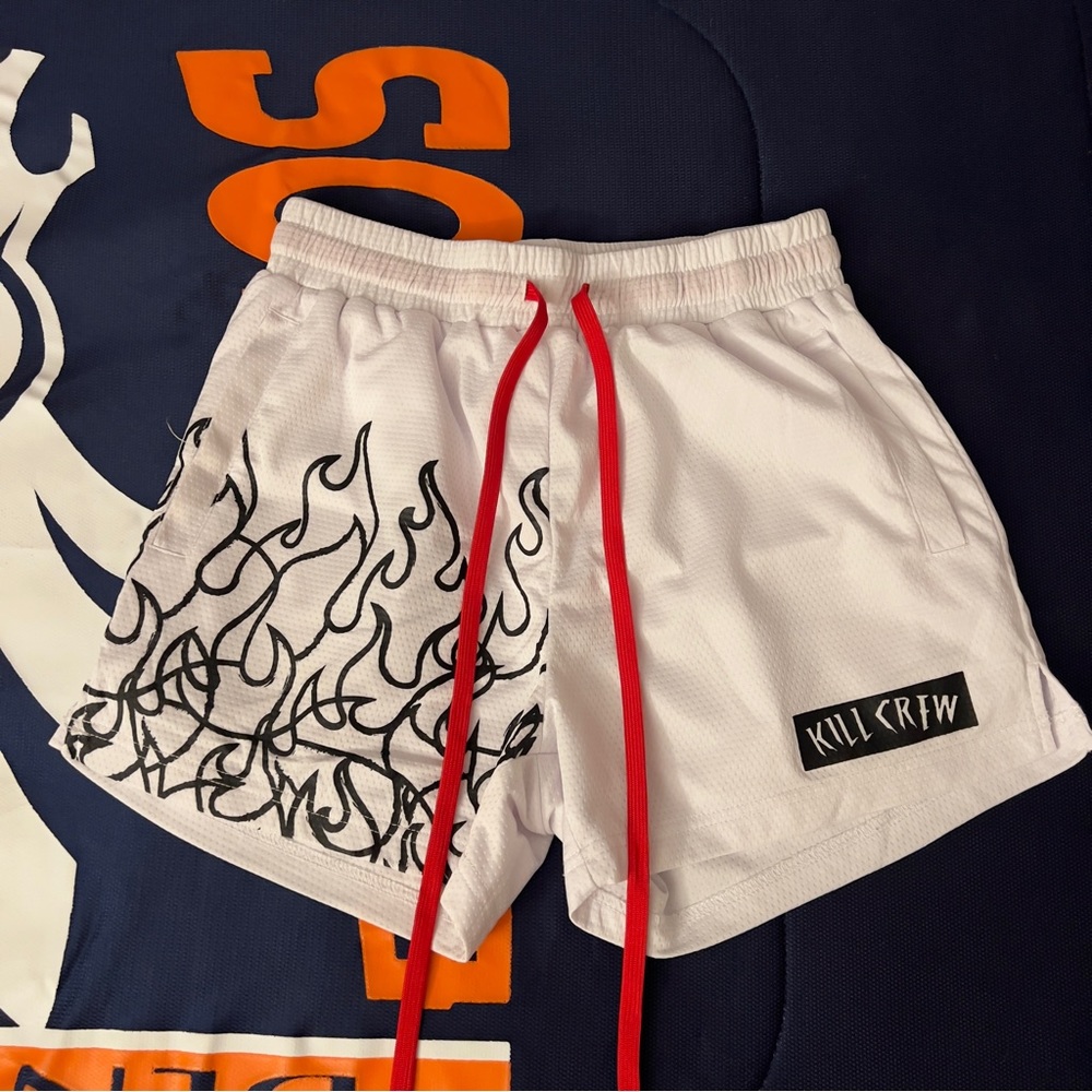 Kill Crew Muay Thai Flame Shorts (Men’s S)